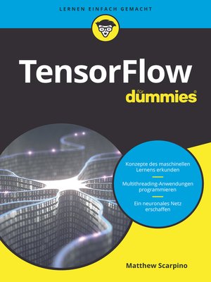 cover image of TensorFlow f&uuml;r Dummies